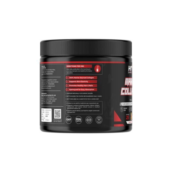 HIT Nutrition Marine Collagen-left HIT Nutrition Marine Collagen – Beach Cocktail Flavour | Premium Marine Collagen Supplement